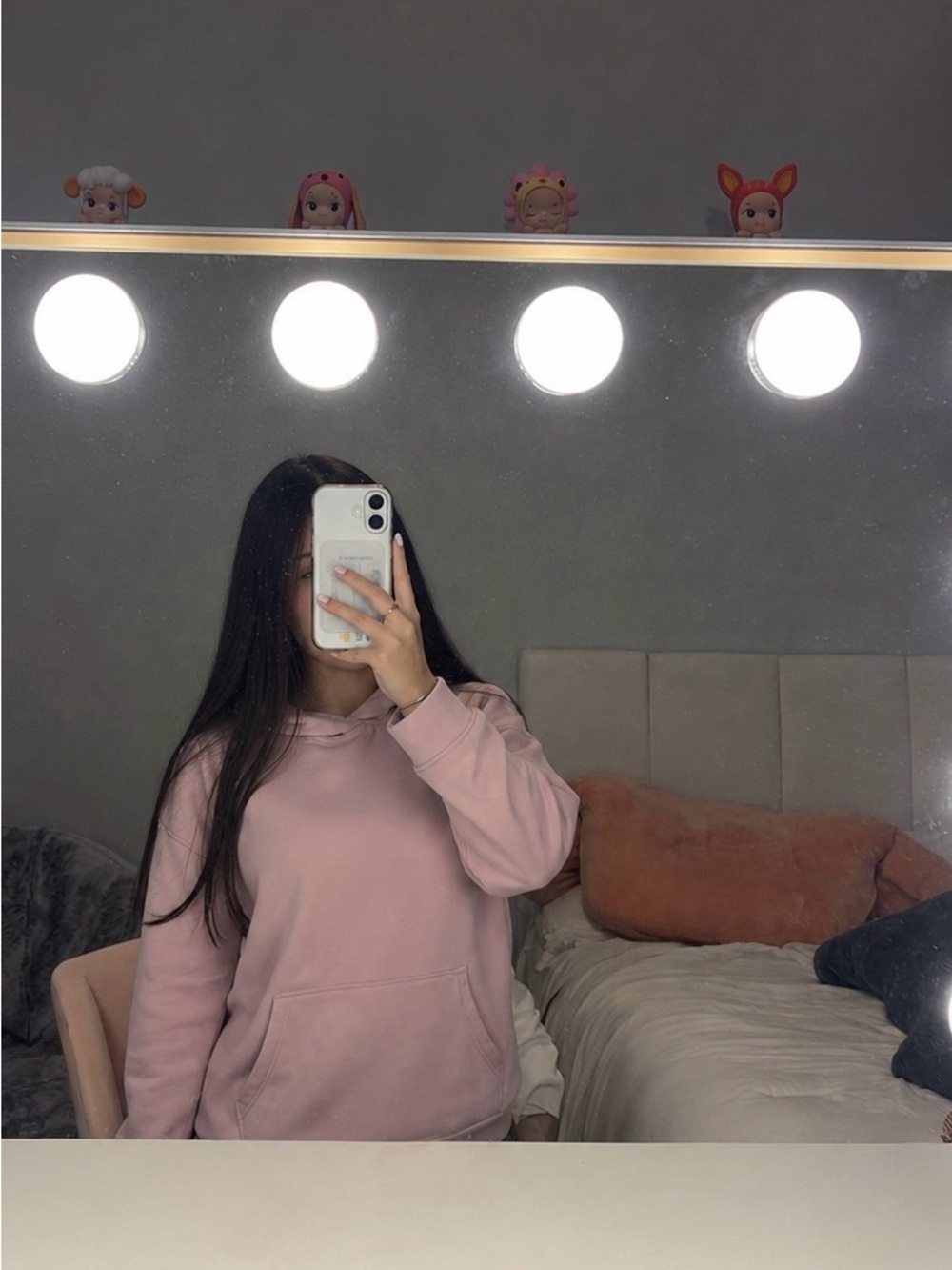 Old Navy Pink Hoodie - Kids Size L (10-12)